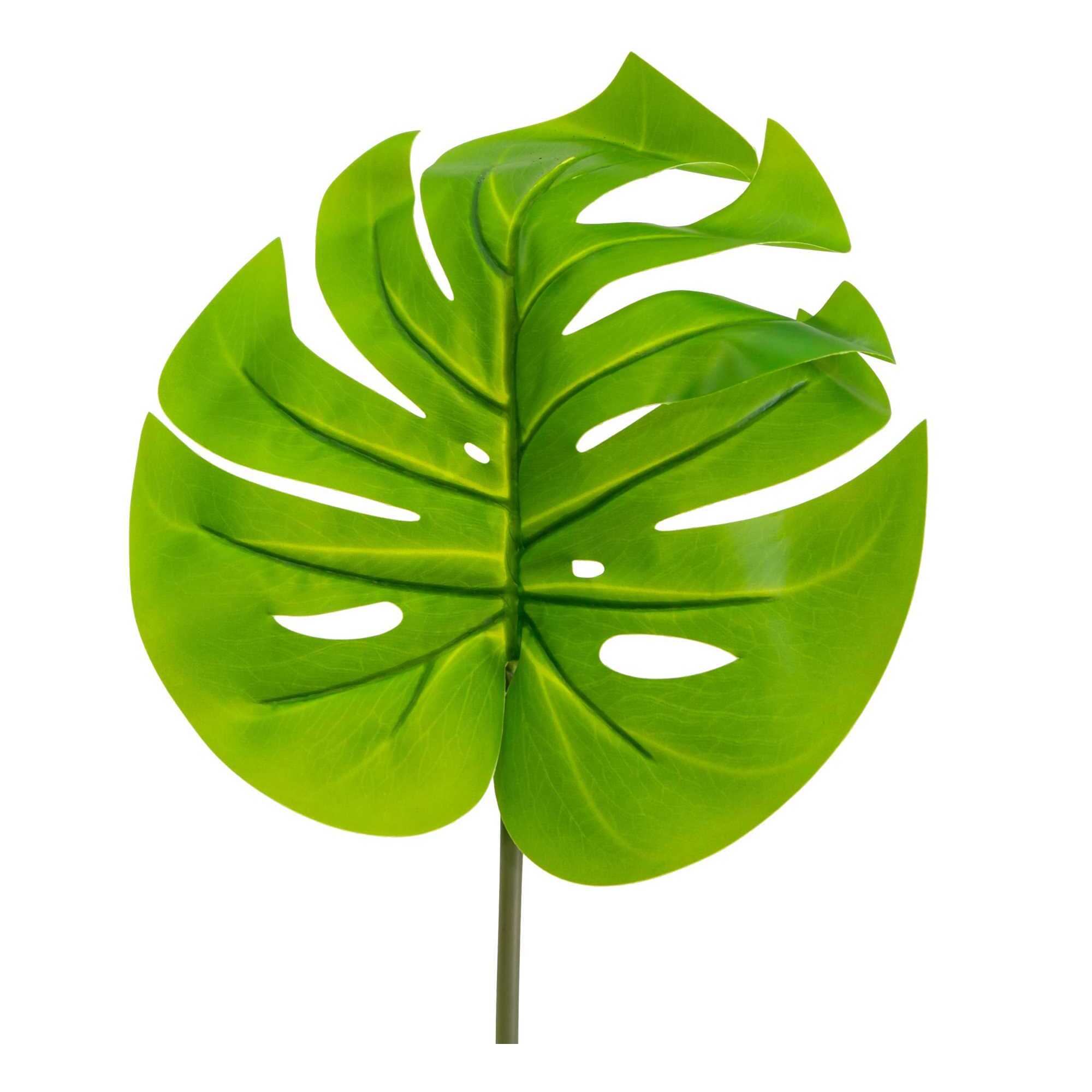 Pianta artificiale Monstera Vacchetti in plastica cmh120