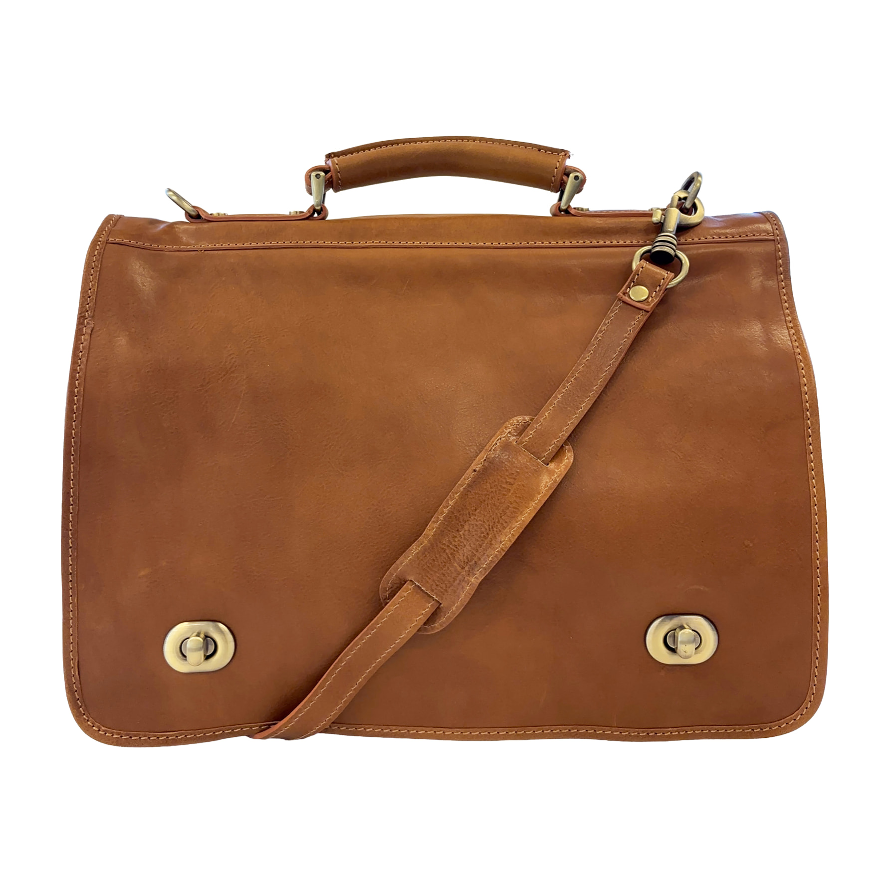 Borsa Ventiquattrore Unisex Borsa Portadocumenti da Lavoro in Pelle