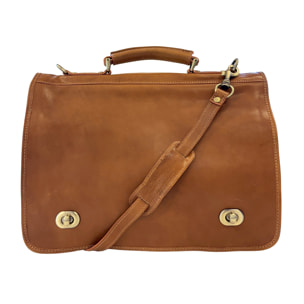 Borsa Ventiquattrore Unisex Borsa Portadocumenti da Lavoro in Pelle