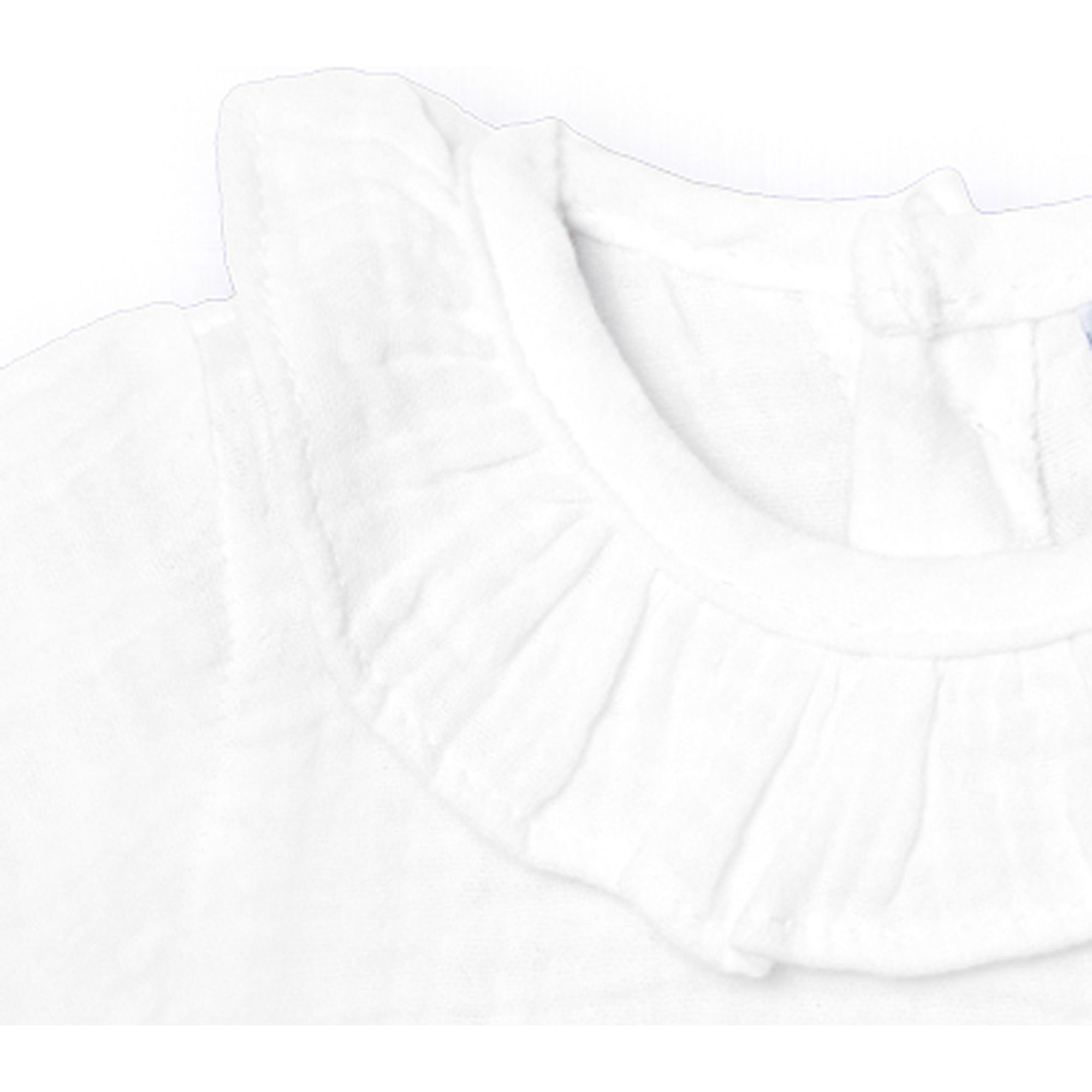 Body bebé manga corta cuello bambula