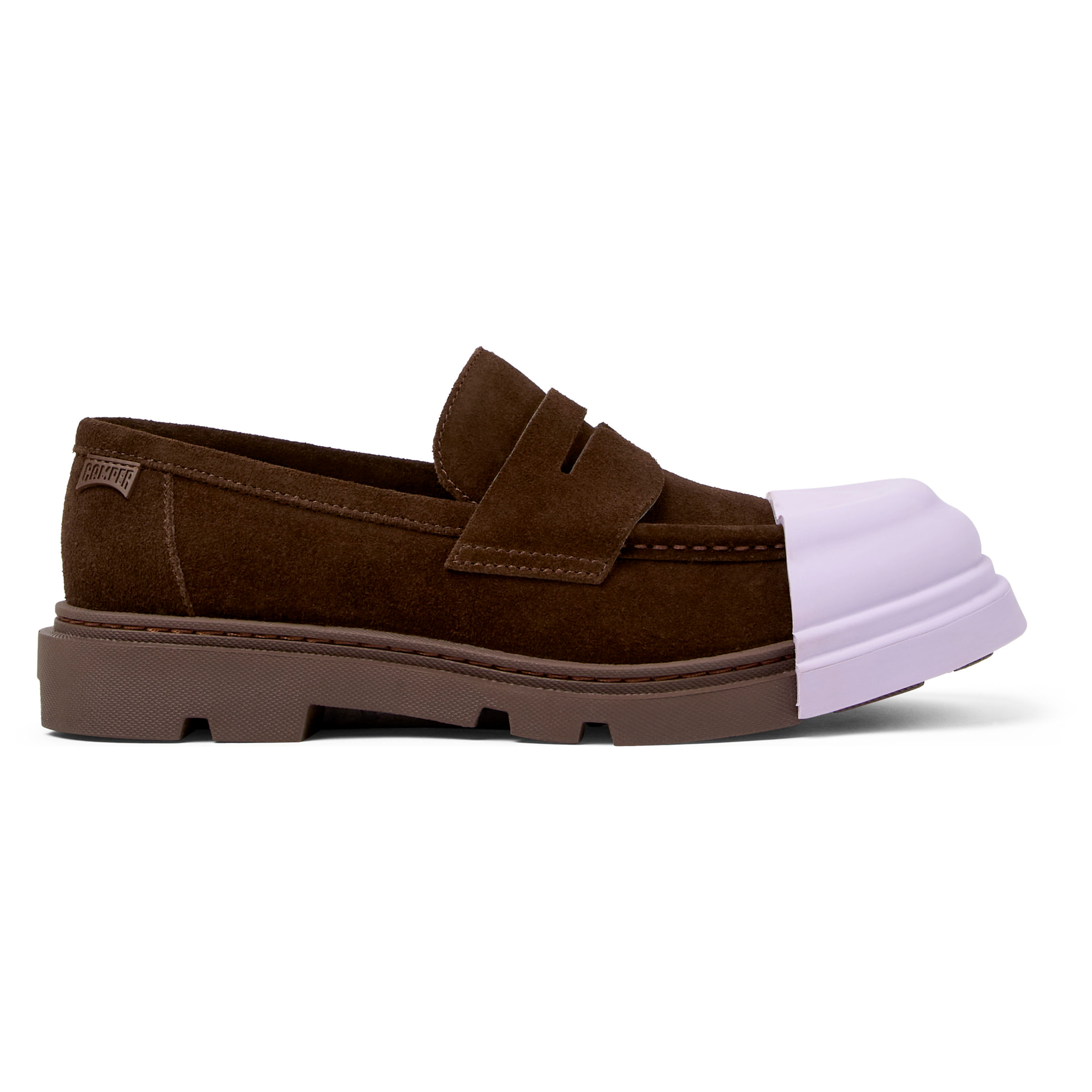 Scarpe stringate - CAMPER Junction - Marrone - Pelle scamosciata
