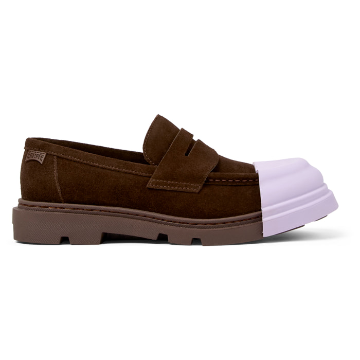 Scarpe stringate - CAMPER Junction - Marrone - Pelle scamosciata