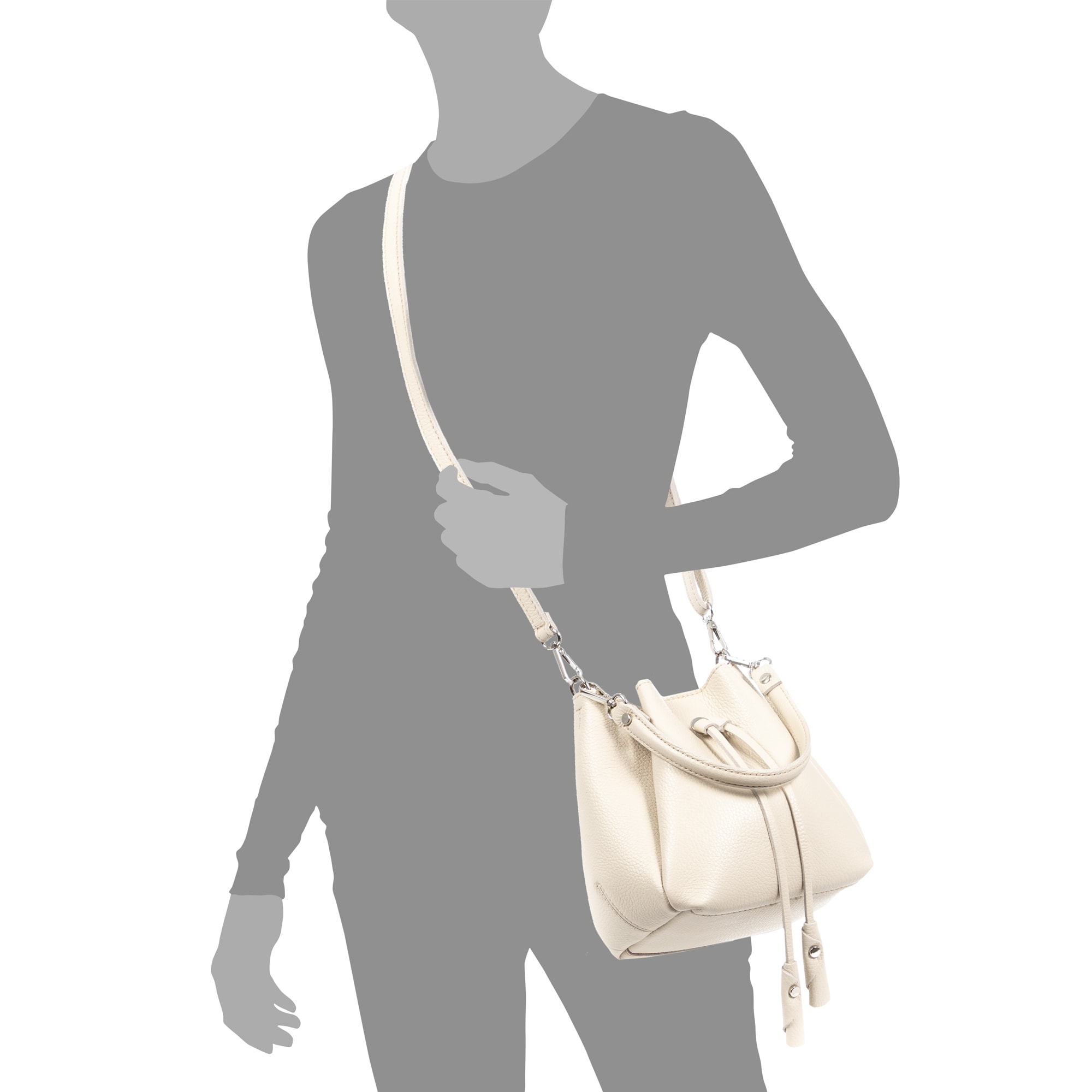 Idea Bolso de mano Mujer. Piel auténtica Dollaro.