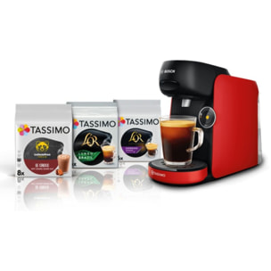 Tassimo BOSCH FINESSE TAS163E noir + 3 packs de T- Dis