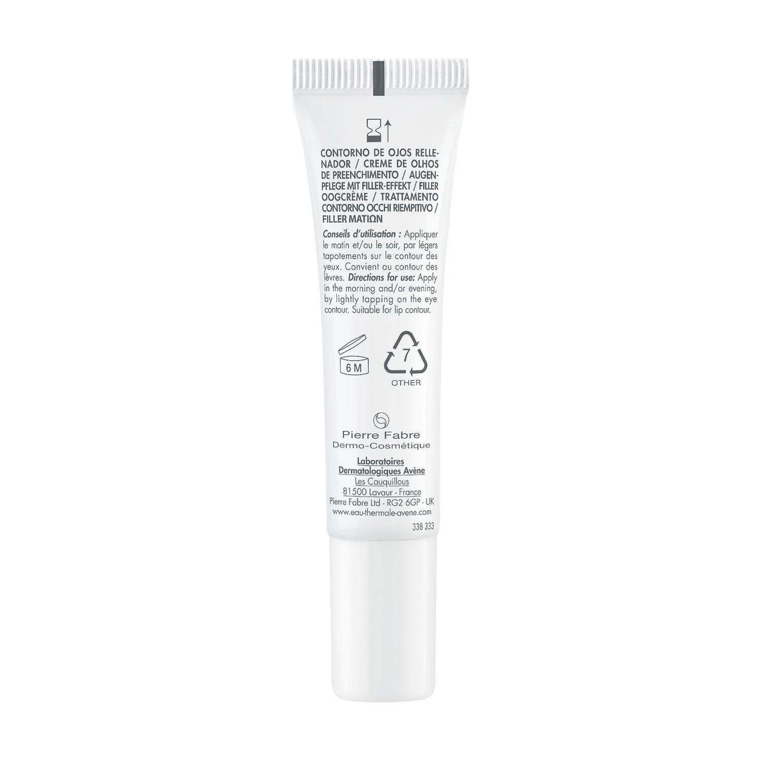 DermAbsolu - Soin Regard combleur - Yeux Sensibles 15 ml