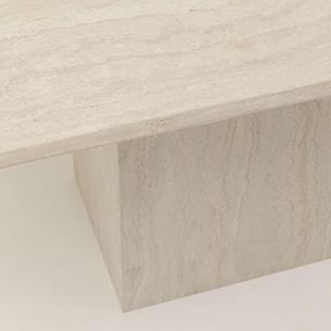 Table Travertino 200x100cm Kare Design