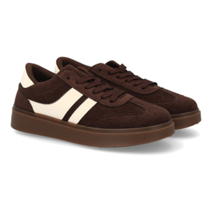 Zapatillas deportivas mujer casual con plataforma y cordones