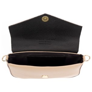 Bellizzi Bolso de hombro Mujer. Piel auténtica Dollaro