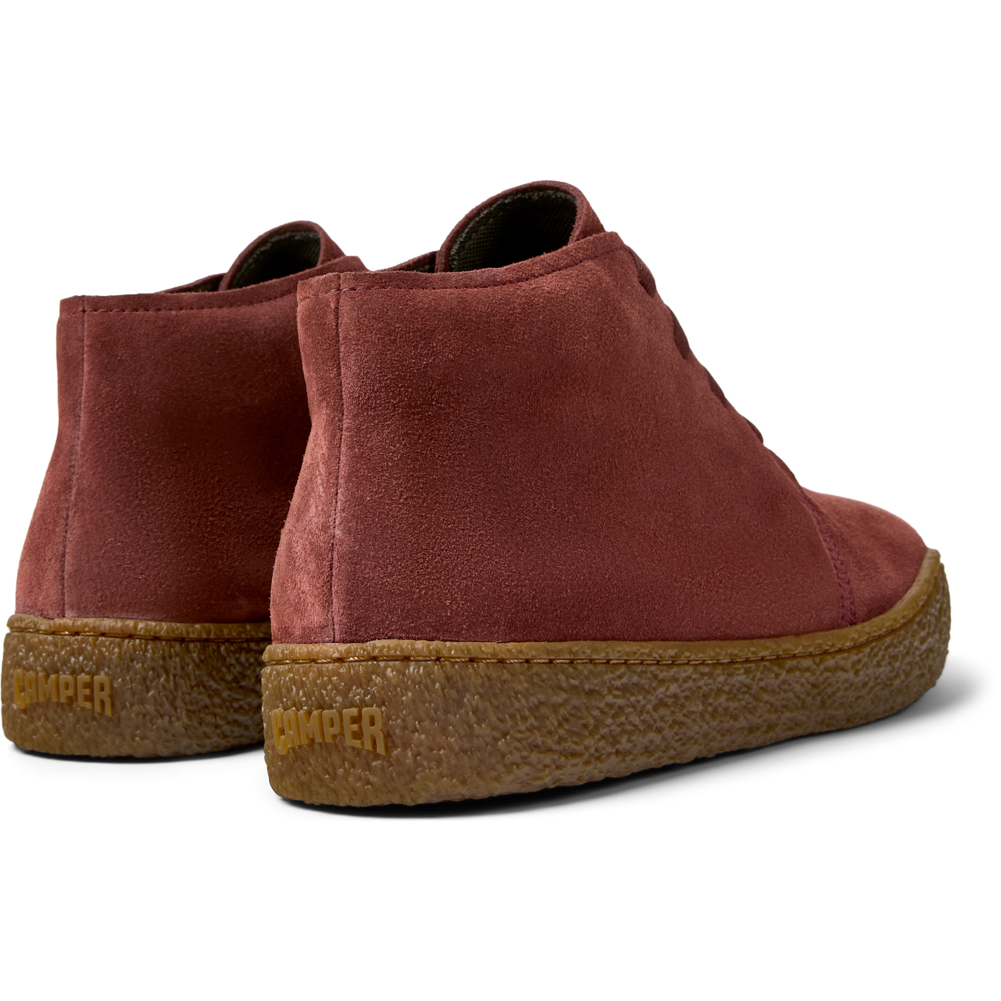 Botines - CAMPER Peu Terreno - Burdeos - Cuero de gamuza
