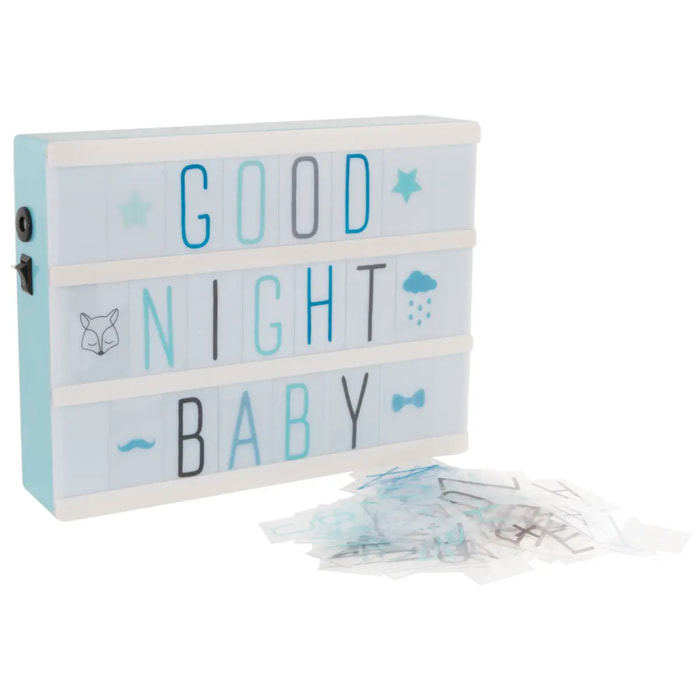 Lampe boîte lumineuse enfant H15cm