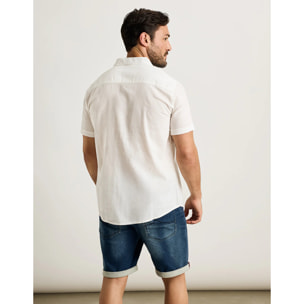 Camisa Manga Corta Blanco - Elan