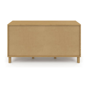 Buffet Erin 3 portes en cannage L113cm