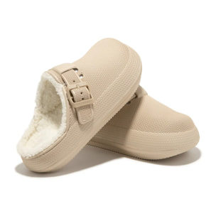 Zapatillas de Casa Bloomer Clogs Beige