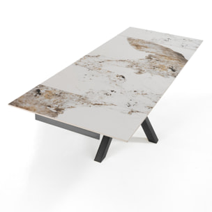 Oresteluchetta Tavolo allungabile DILLER ONICE GREY