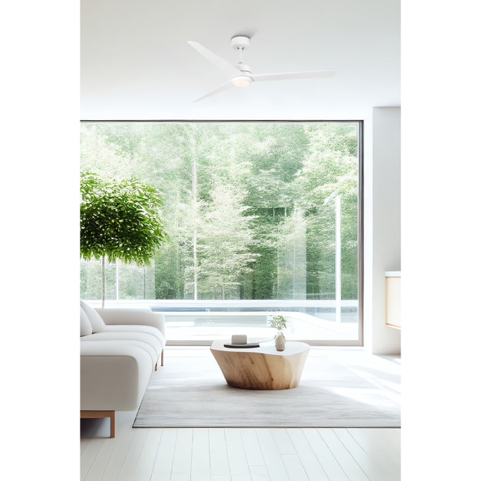 NUU L LED Ventilador de techo blanco