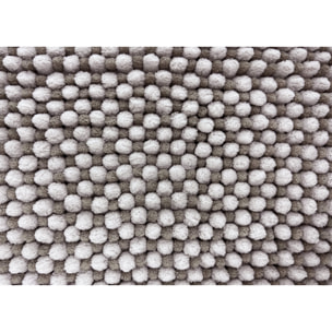 Tappeto Bagno Doccia Antiscivolo Super Assorbente Modello Dots Tortora