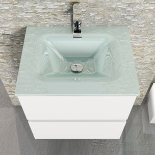 Conjunto de baño BERLIN Alday, 50 cm, Blanco Mate