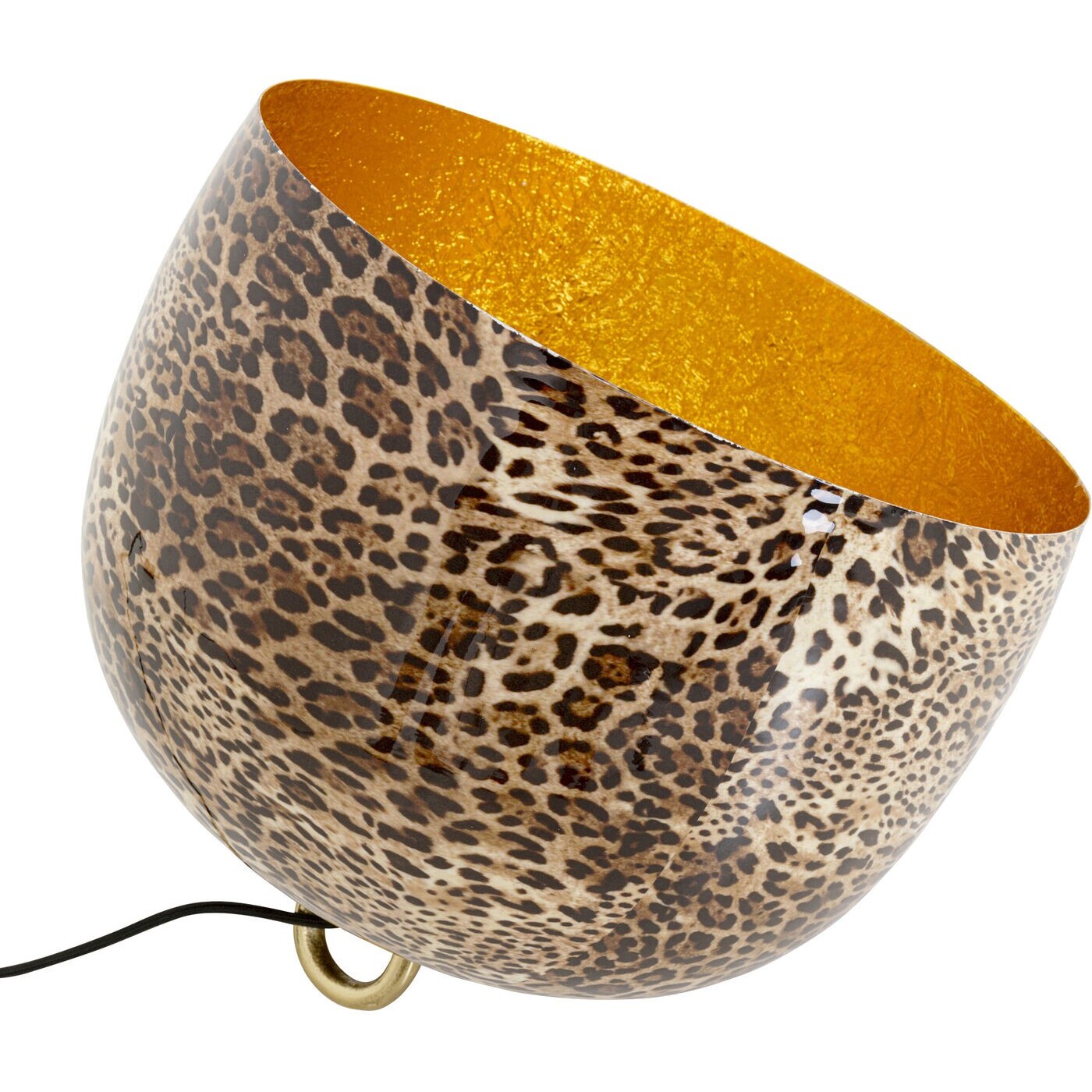 Lampe Apollon Smooth 50cm léopard Kare Design