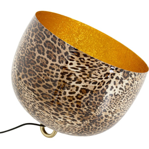 Lampe Apollon Smooth 50cm léopard Kare Design