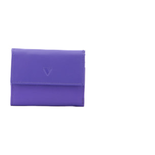 Portafoglio donna - Modello False - Ecopelle e poliestere - 10.0 x 7.5 x 2.0 cm