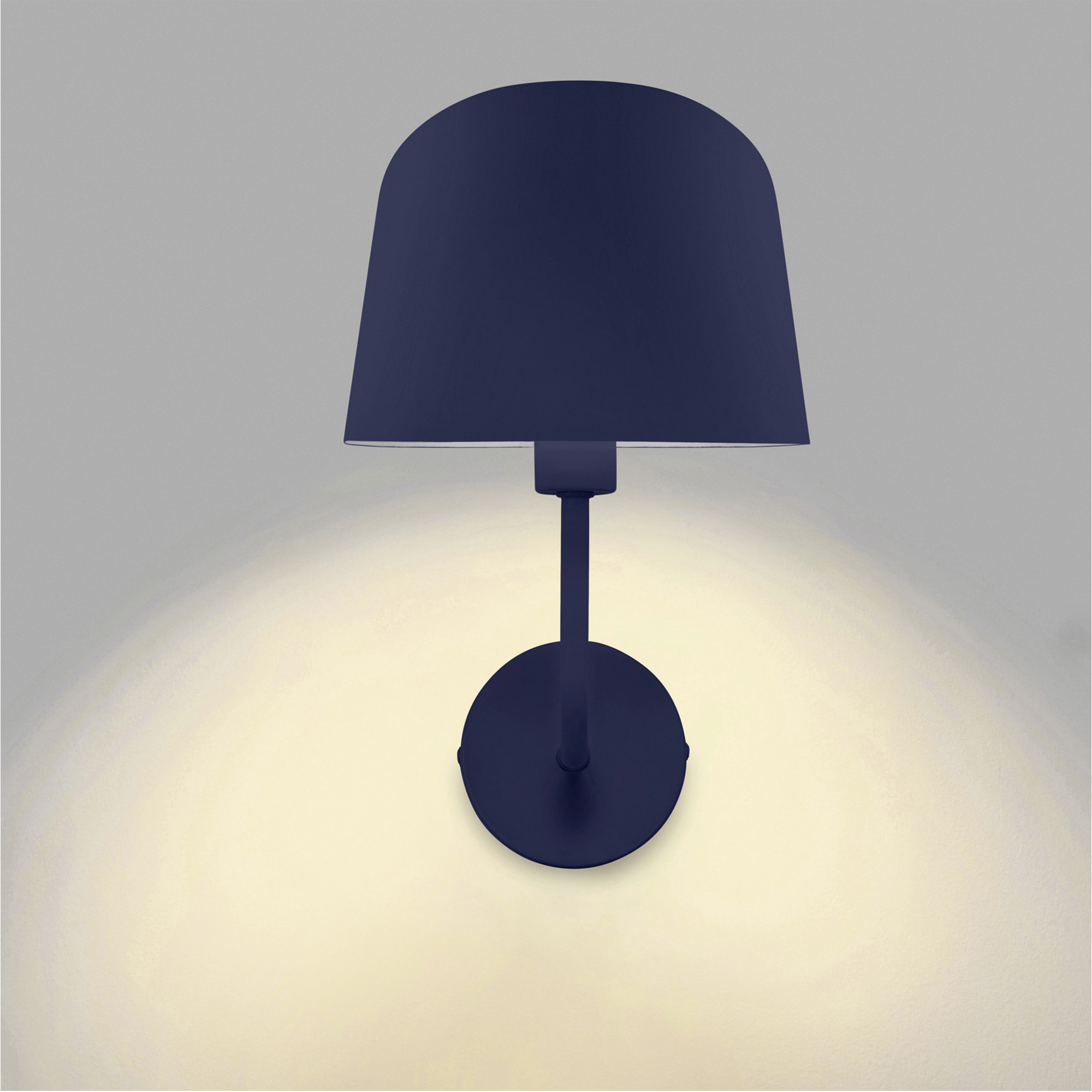 FORLIGHT Fres aplique interior en azul para bombilla E14