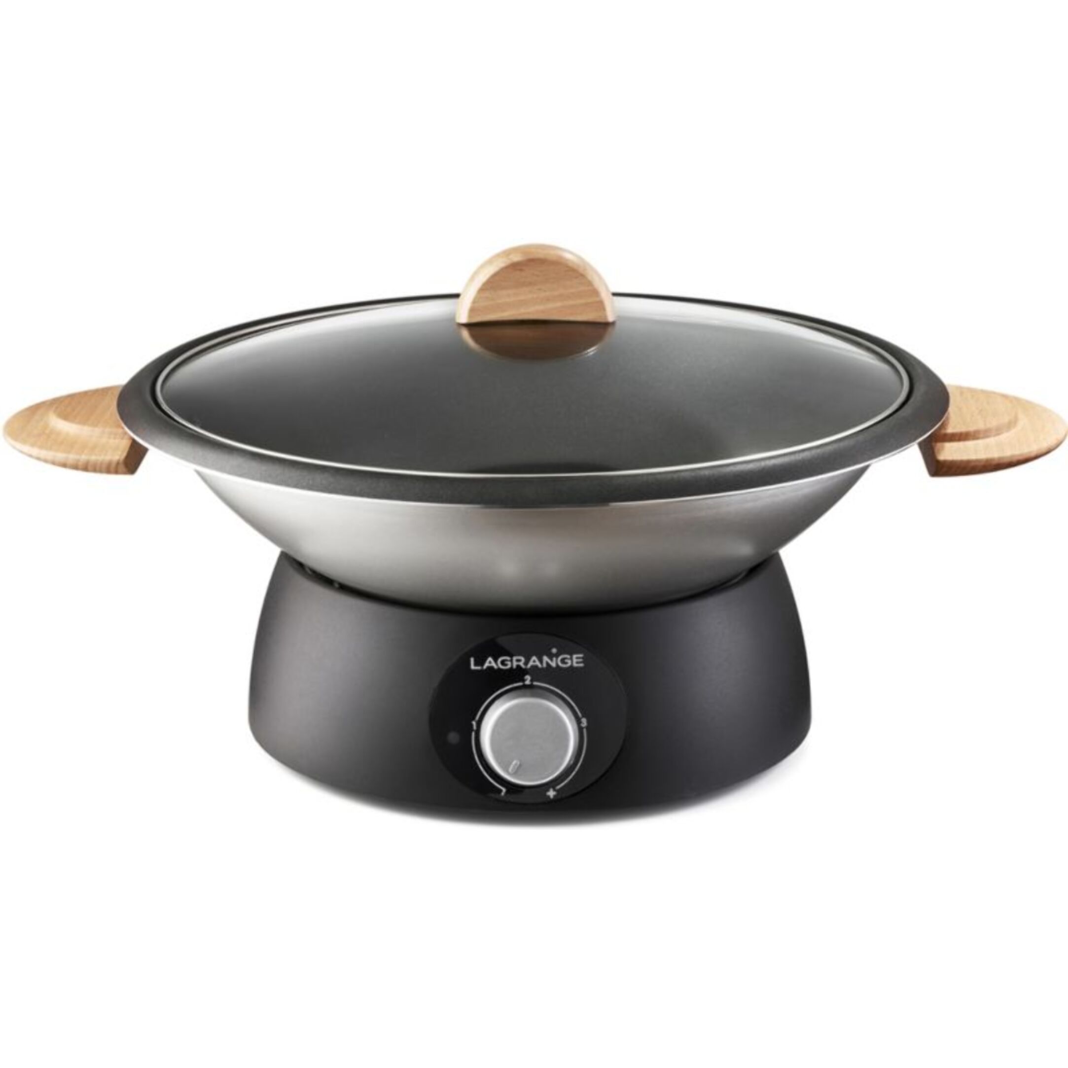 Wok et fondue LAGRANGE Wok et Fondue Bois clair 349019