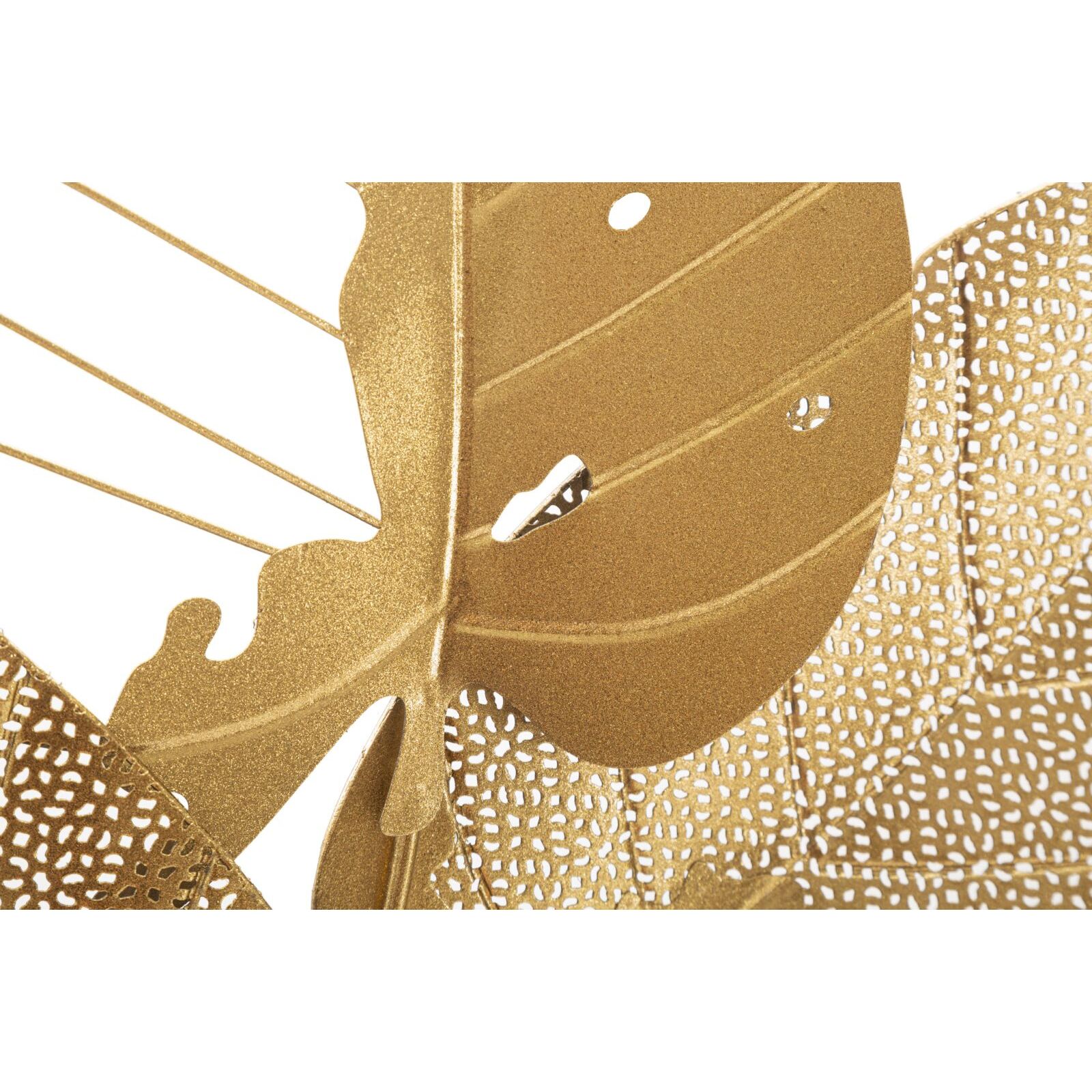 PANNELLO IN FERRO AUTUMN LEAF GOLD CM 53X4X84,5