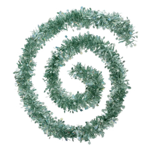 Guirlande de Noël étoile 100x6x2m vert amande