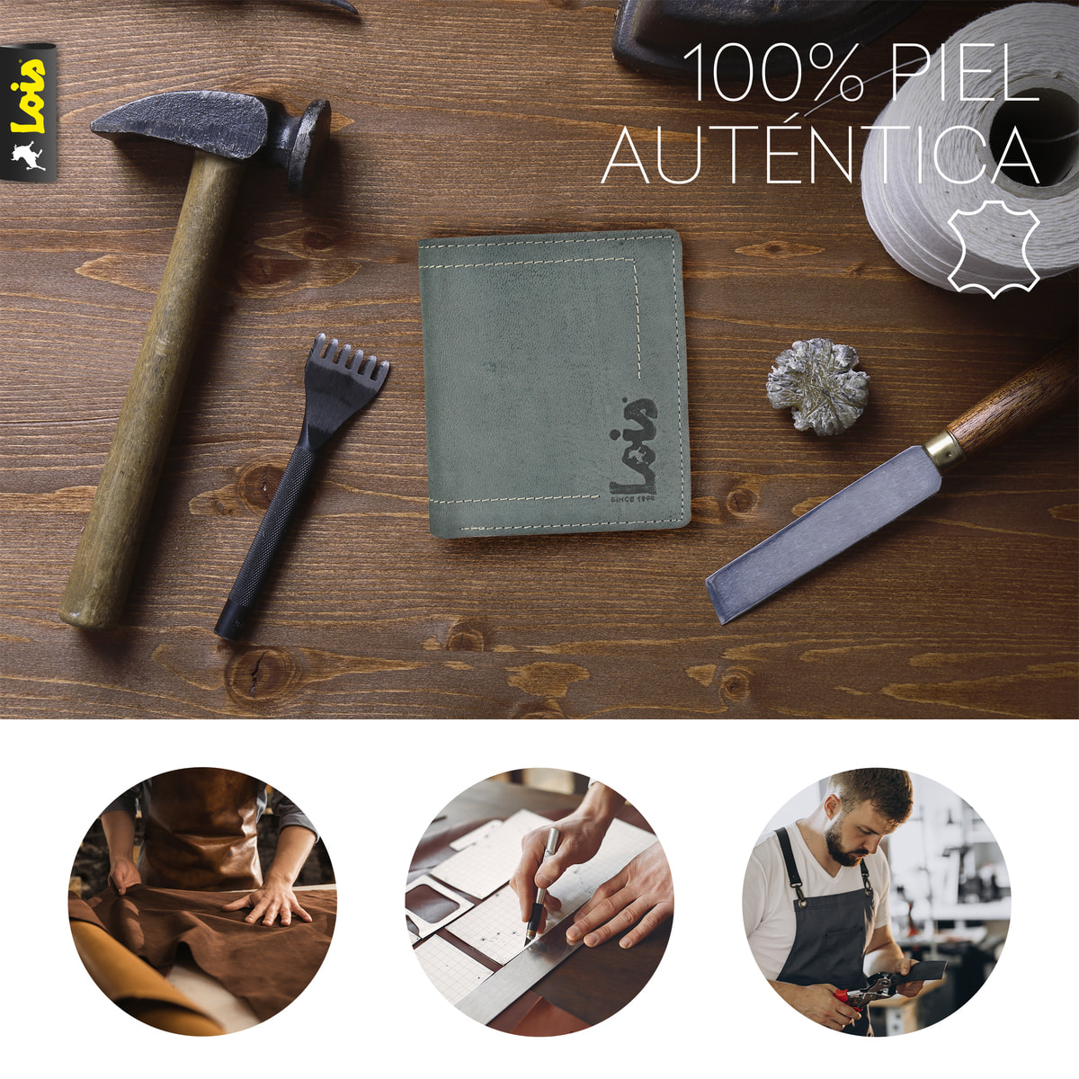 Cartera Lois Debauch Azul