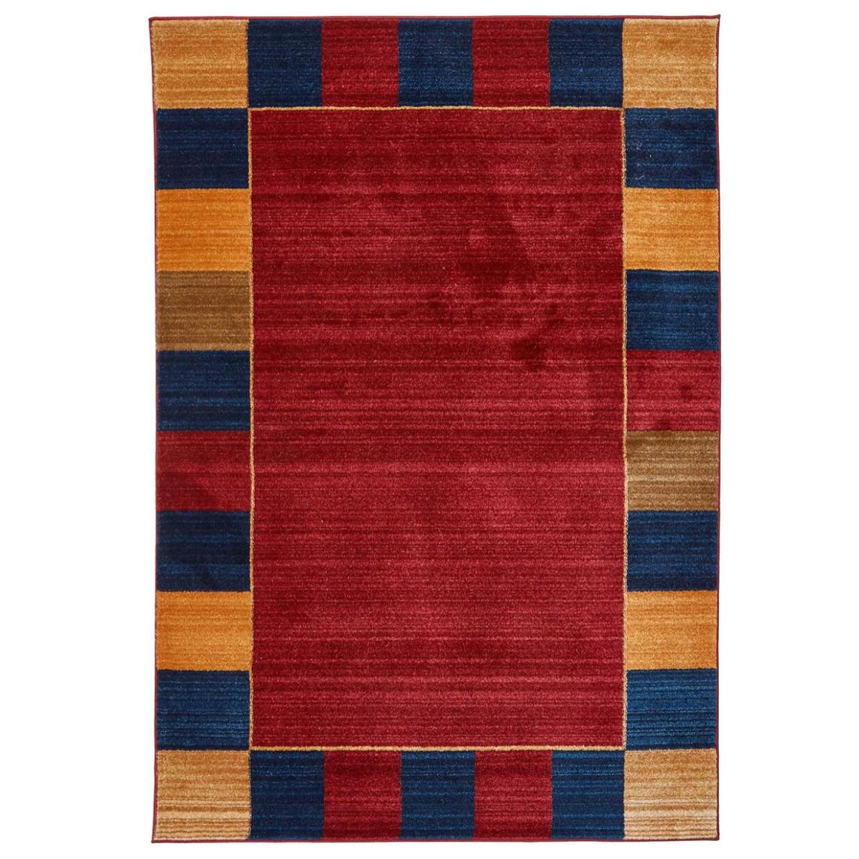 Tapis salon et chambre tissé motif simple MEBO