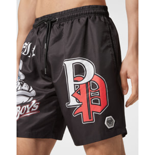 PHILIPP PLEIN Swim Trunks BULLDOGS