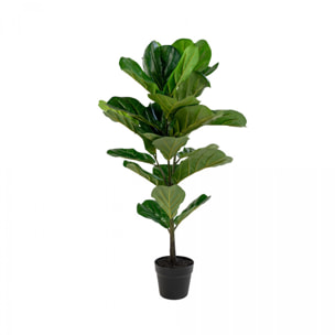 Fiddle Leaf Tree - Plante artificielle H100 cm : Couleur - Vert.