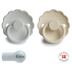 Frigg Pack 2 Chupetes Block Silicona Daisy