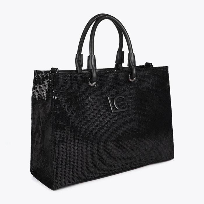 Shopper Logo a Tono con Paillettes