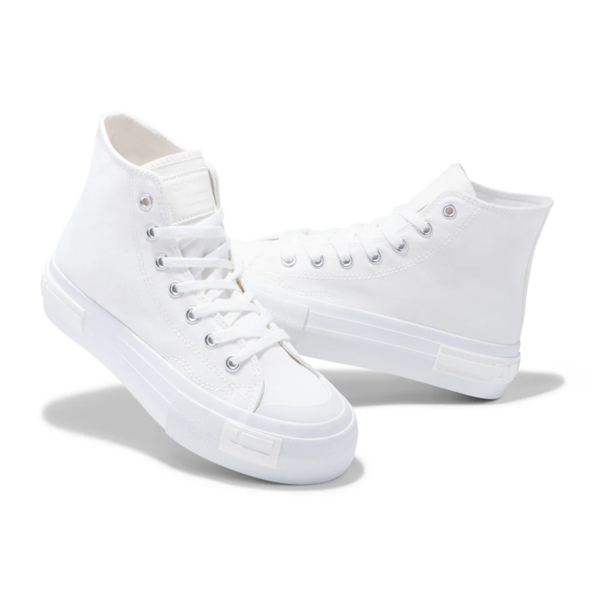 Zapatillas Altas Mujer One Way High Classic Blanco D.Franklin