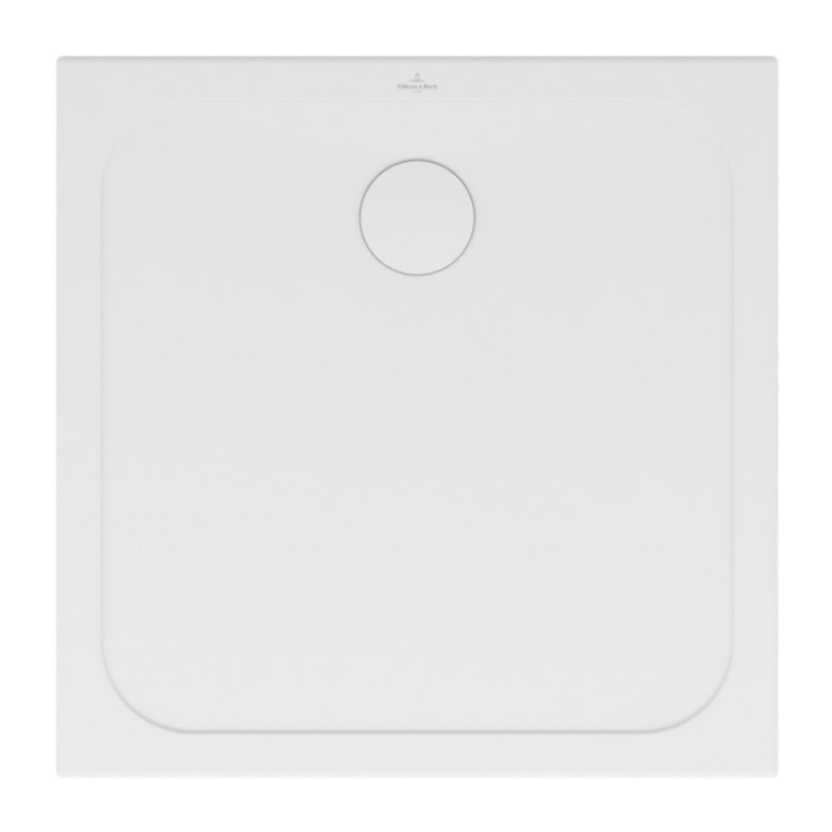 Receveur de douche antidérapant 90 x 90 Lifetime Plus céramique blanc
