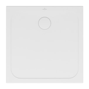 Receveur de douche antidérapant 90 x 90 Lifetime Plus céramique blanc
