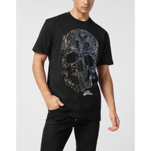 PHILIPP PLEIN Camiseta de cuello redondo y manga corta SKULL