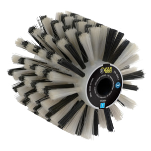 Brosse fibre plastique FAR TOOLS Ø 120 mm L 100 mm - 110889