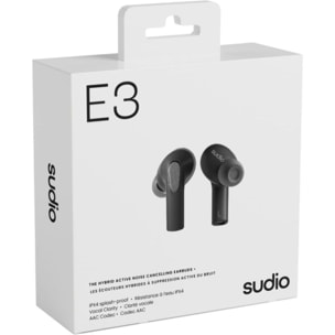 Ecouteurs SUDIO E3 Noir