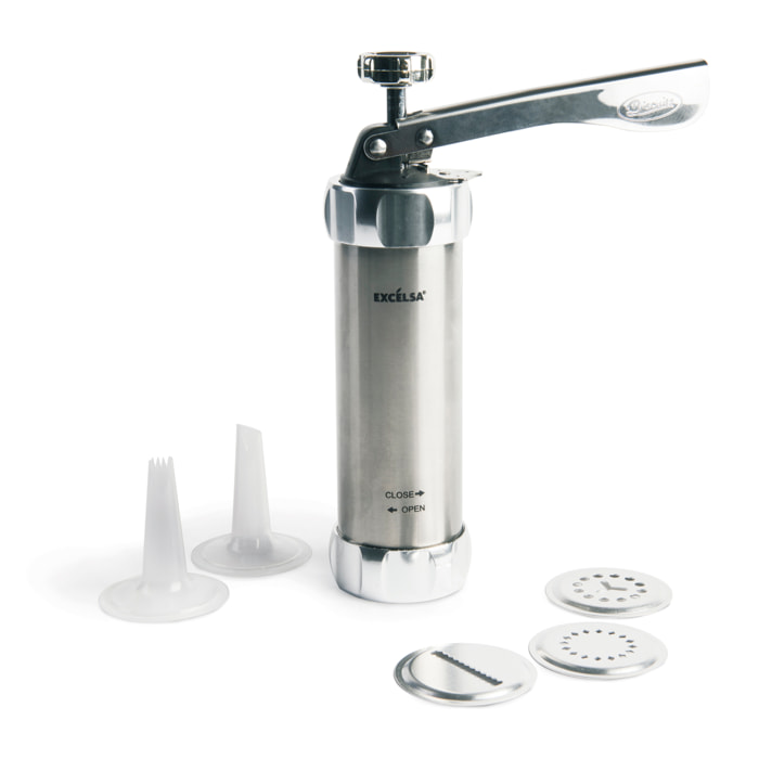 Presse à Biscuits Excelsa – Biscuits, Aluminium Argenté