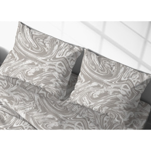 Copripiumino In 100% Cotone Disegno Splash