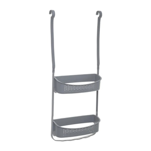 Serviteur de douche 2 niveaux gris