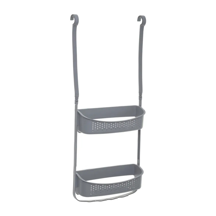 Serviteur de douche 2 niveaux gris