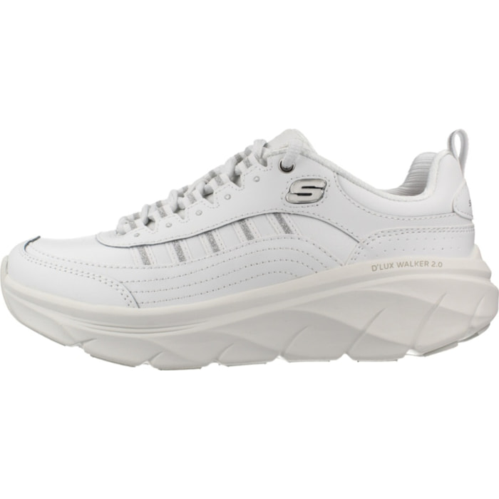 Sneakers De  Mujer D Lux Walker 2.0 Golden Blanco