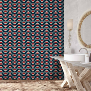 Papier peint, suite binaire Intissé