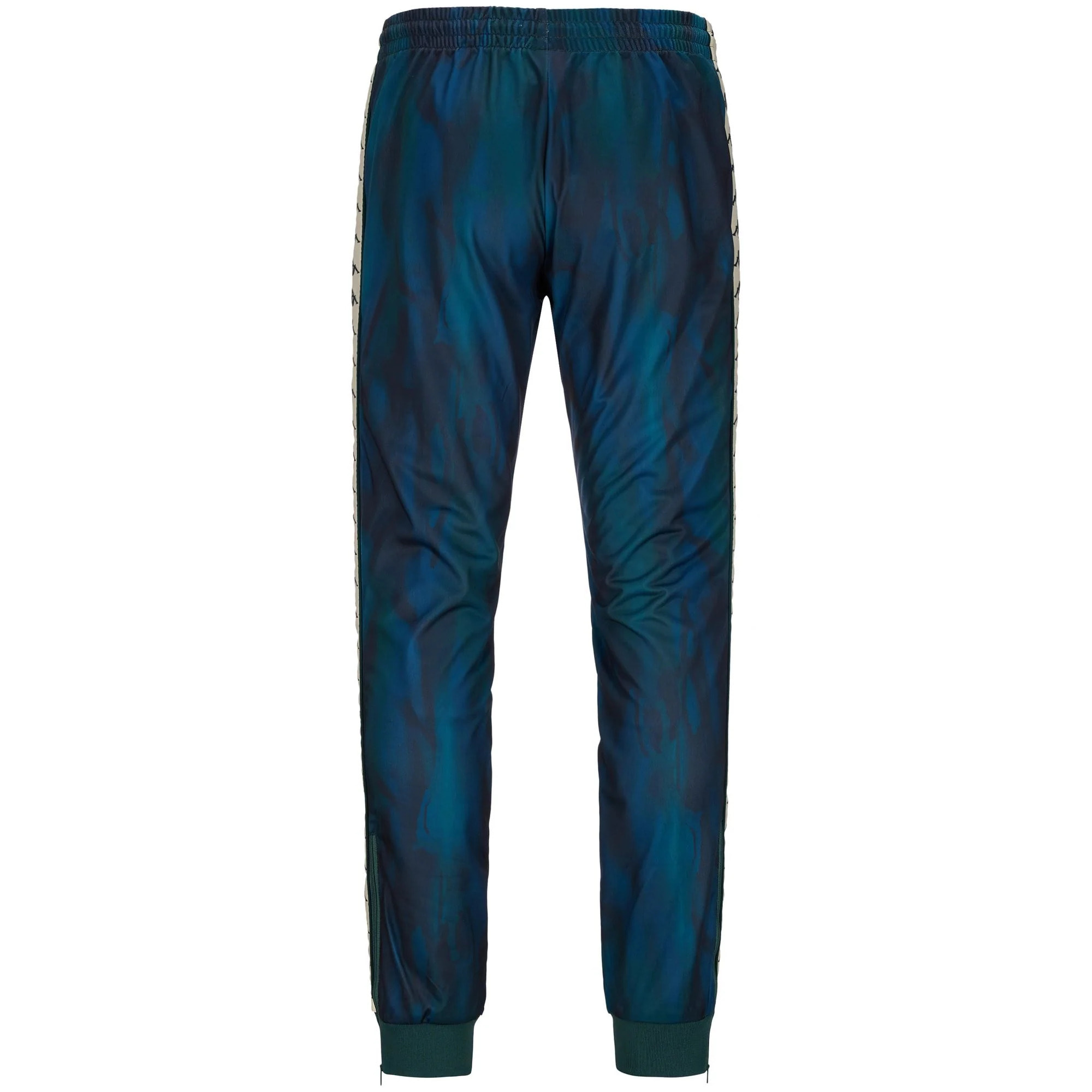 Kappa - Pantaloni Uomo Verde - 222 Banda Rastoria 2 Graphik Slim