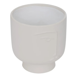 Cache-pot Pam Visage 16x16x17cm