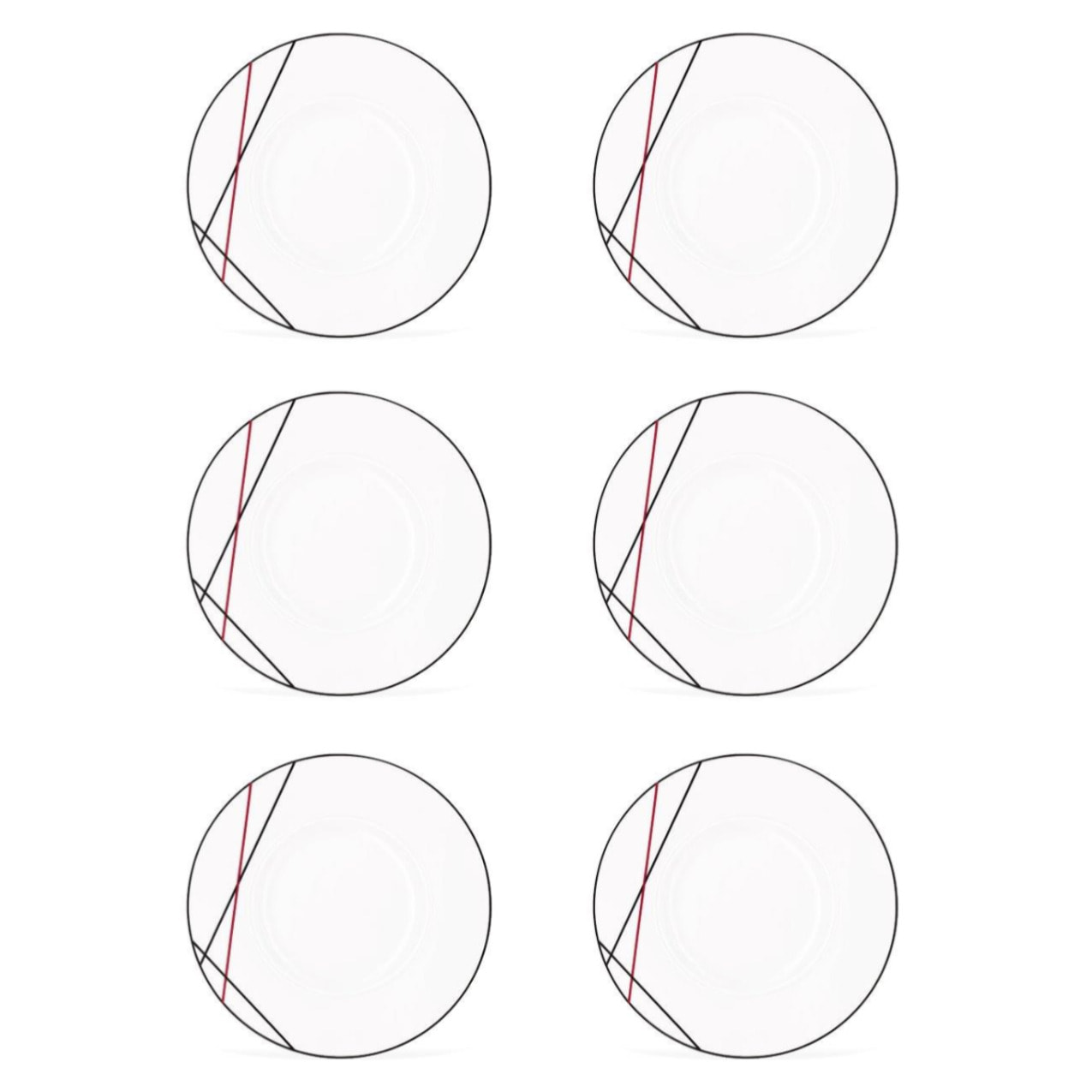 6 assiettes plates 29cm BISTROT CHEF