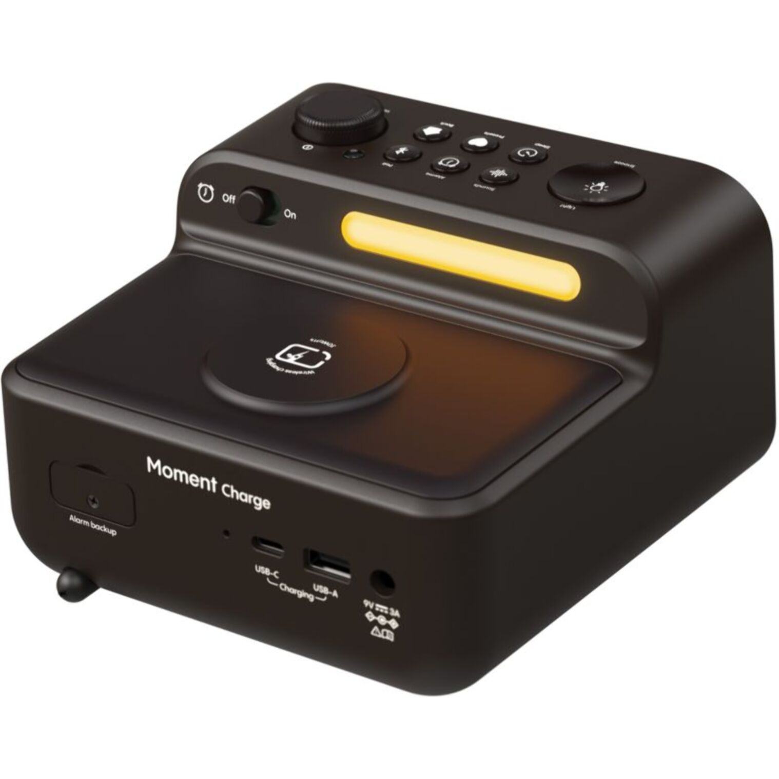 Simulateur d'aube PURE Moment Charge Coffee Black